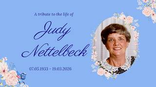 Judy Nettelbeck Memorial Service - 1/4/2026