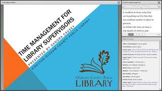 Time Management for Library Supervisors