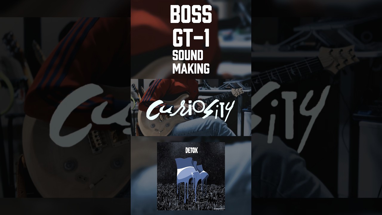 【BOSS GT-1】C.U.R.I.O.S.I.T.Y. 音作り　#ギター #弾いてみた #oneokrock #ワンオク#音作り#WaJUNE#fyp