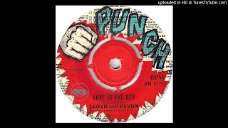 LLOYD ROBINSON & DEVON RUSSELL - LOVE IS THE KEY - PUNCH PH 14-A - 1969