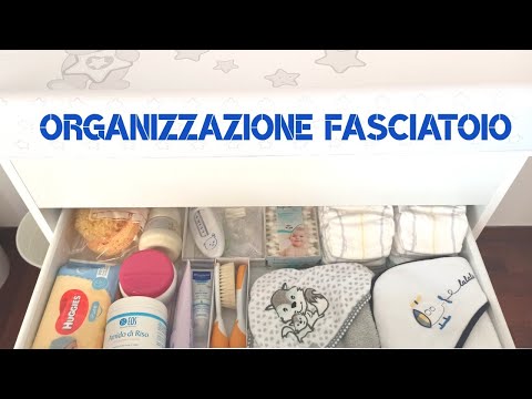 Video: Cosa metti su un fasciatoio?