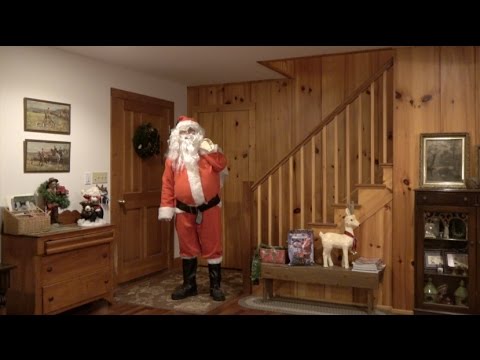 SANTA CLAUS CAUGHT ON VIDEO TAPE