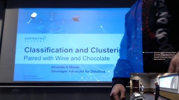 Meetup: "Classification and Clustering Algorithms paired with Wine and Chocolate" and Alternative Pr