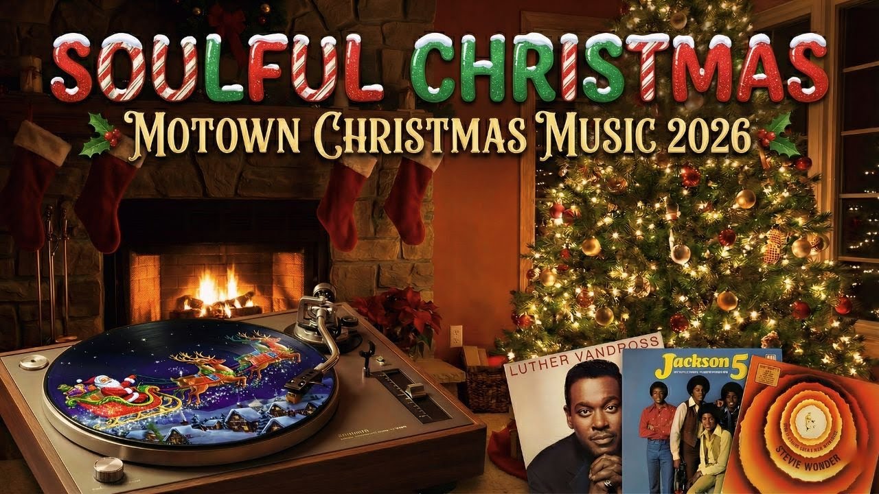 Motown Christmas 2026 🎄 Greatest Soul Christmas Hits – Stevie Wonder, Jackson 5 & Lionel Richie