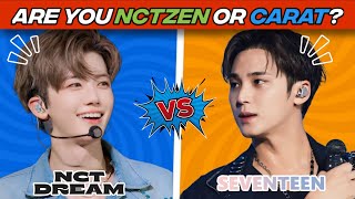 Nct Dream Vs Seventeen Are You Nctzen Or Carat? Kpop Games 2026