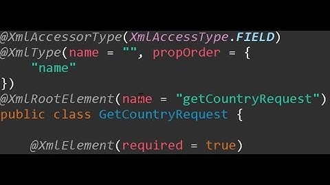 SOAP setting up a project  --- Java Spring Cloud: Introduction to Microservices (Skillsoft)