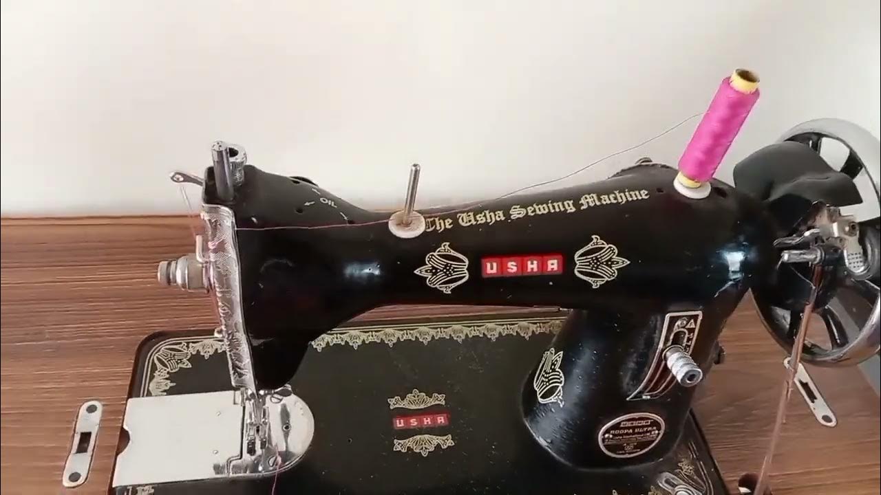 how to put thread on sewing machine YouTube