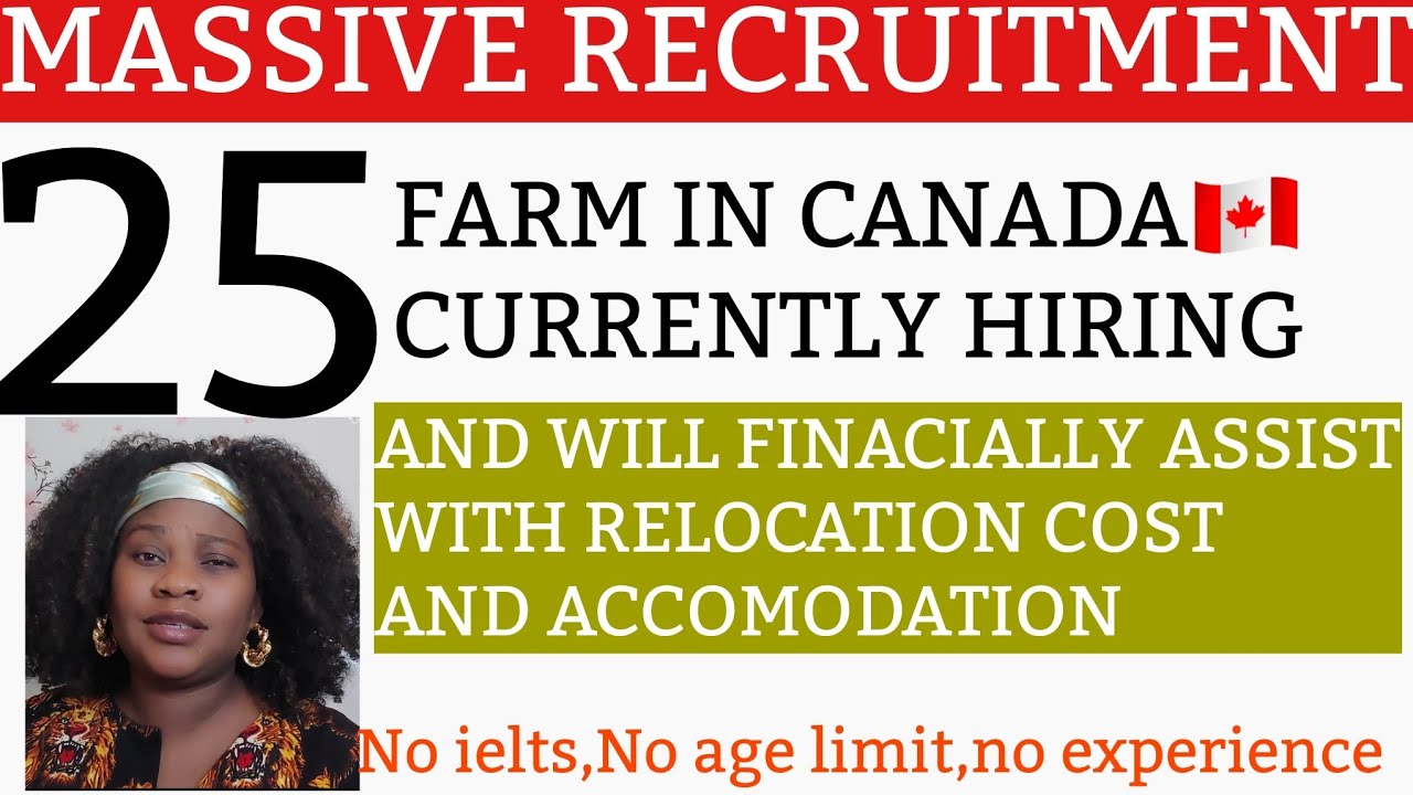 massive jobs recruitment in canada +farm jobs in canada currently