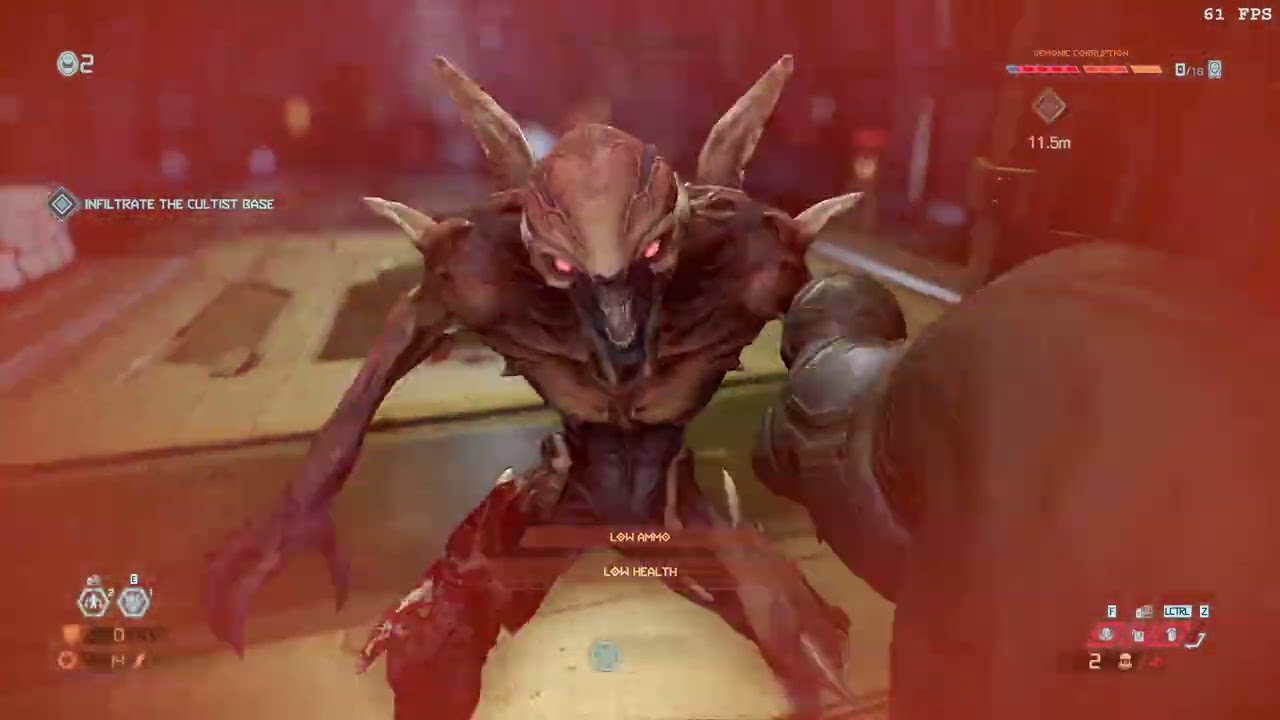 Doom Eternal | Mission 3: Cultist Base | 100% Items & Collectibles