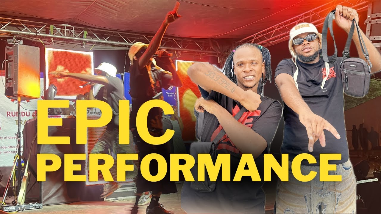 ЭПИЧЕСКОЕ живое выступление | Bones Yamukongo и Holy Slim | Ярмарка Rundu