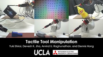 Tactile tool manipulation