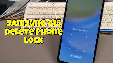 How to Hard Reset Samsung A15 (SM-A155F), Delete Pin, Pattern, Password Lock.
