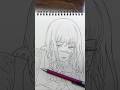 Your face drawing Chainsaw man #chainsawman #bangbangtrand #イラストメイキング #fyp #howtodraw