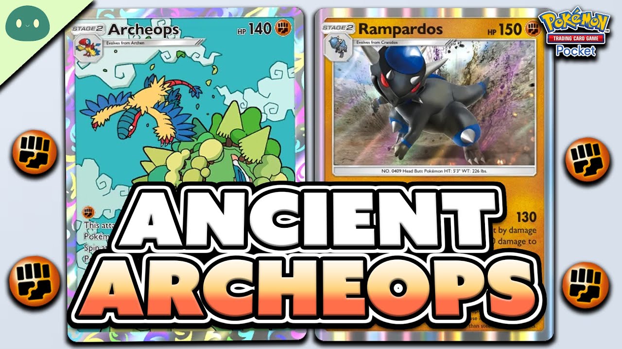 Масштабирование урона Археопса просто БЕЗУМНОЕ | Pokemon TCG Pocket