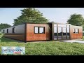 Shipping Camping Apartment Office Store Expandable Container House Villa House Luxury