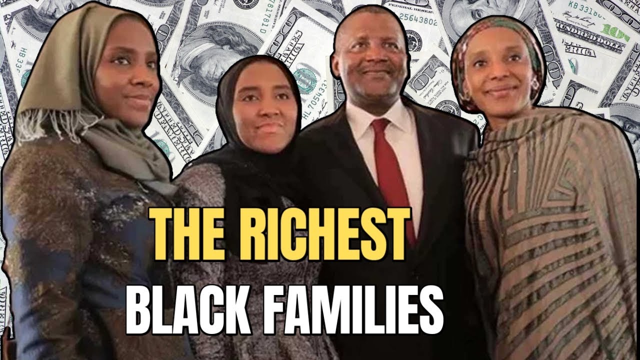 The Richest Black Families In The US. - YouTube