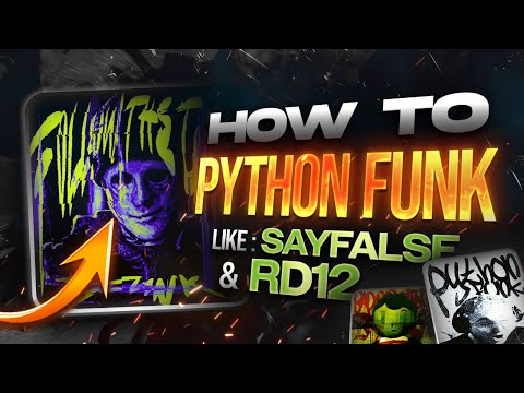 How to produce Python Funk like Sayfalse & RD12 - quick and easy! (FLP included)