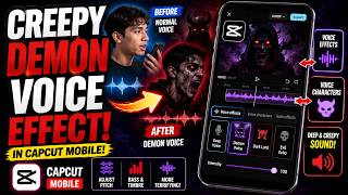 👻 VOCE HORROR SU CAPCUT: Come creare un effetto voce da demone inquietante su CapCut Mobile screenshot 5