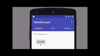 How To Create Tabbed Activity on Android