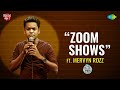 Zoom shows  standup comedy by mervyn rozz
