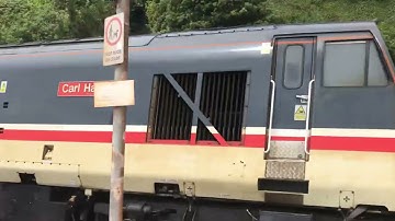 Surprise visit from the beautiful 37419 “Carl Haviland” at Teignmouth!! #shorts