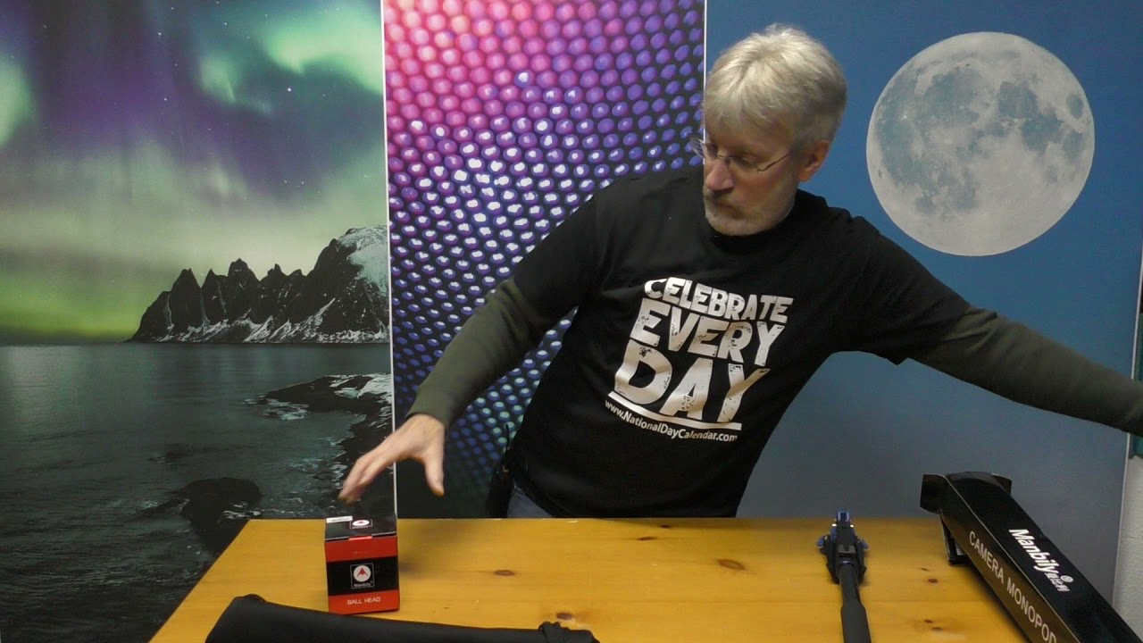 Unboxing the Manbilly Camera Monopod and Ball Head