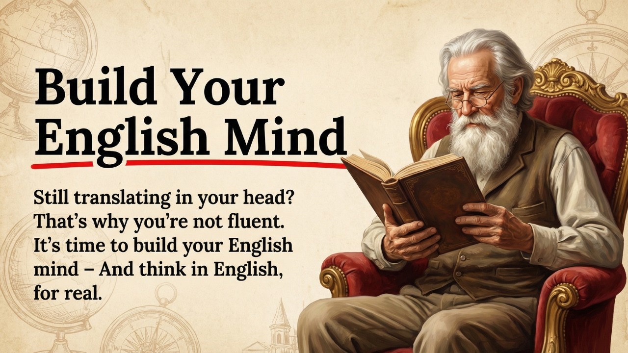 Stop Translating! 🛑 How to Build Your English Mind (For Real)