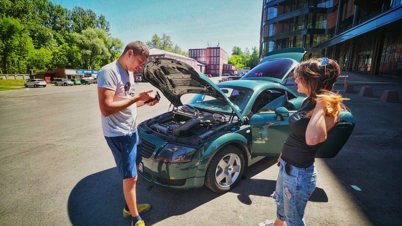 Девушка, Автосалон, Банк. Битва за Audi.