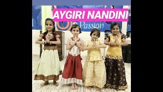 Ayigiri Nandini | Kids Bharatnatayam Choreography | SPINZA DANCE ACADEMY