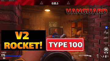 TYPE 100 V2 ROCKET! 🚀 Vanguard SBMM reverse boosted PS5 Gameplay