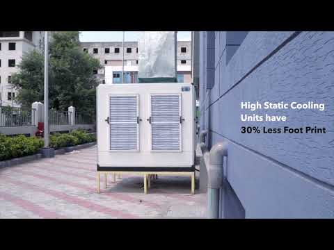 High Static Cooling Unit | Evapoler - video from Evapoler
