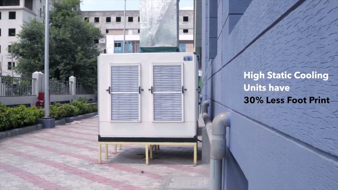 High Static Cooling Unit | Evapoler