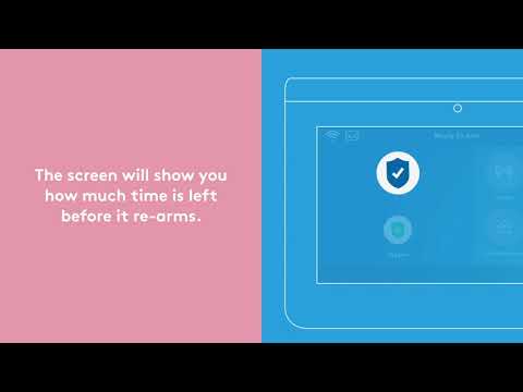How to arm your security system on your ADT Command panel