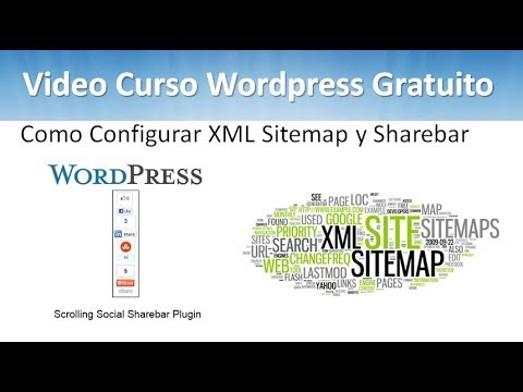 16 tutorial wordpress como configurar xml sitemap y sharebar youtube