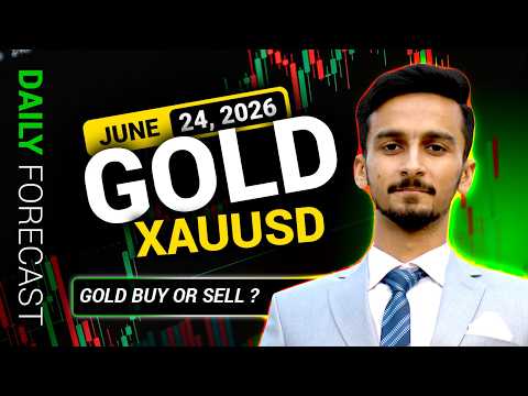 🚨GOLD BUY OR SELL? GOLD/XAUUSD DAILY FORECAST | 24 JUNE LIVE ANALYSIS #xauusdforecast2026