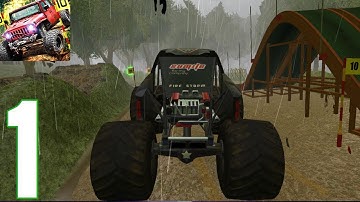 OffRoad 4x4 Jeep Hill Driving - Gameplay Walkthrough Part 1 (iOS, Android)