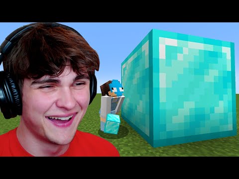 Minecraft, But Blocks Are Giant...