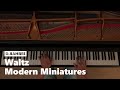 Waltz from modern miniatures for piano solo by d rahbee