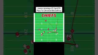 Juaun Jennings 21 Yard TD Pass To