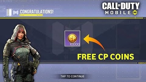 3,000 Free CP Codm garena giving players free CP