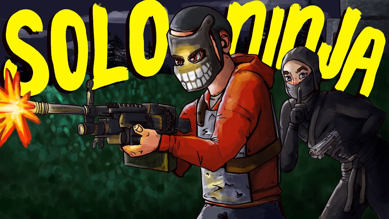 SOLO RUST - The STEALTH way of Playing - YouTube