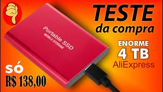 SSD EXTERNO PORTÁTIL CHINÊS É REPROVADO NO TESTE