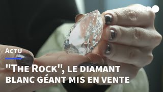 A Genève, le plus gros diamant blanc jamais mis aux enchères | AFP