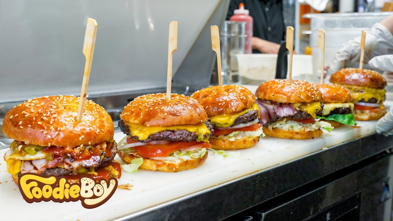 Sold Out Every Day! The Hamburger That Won The 1St Place In The Us Best Burger Awards 3 Times!