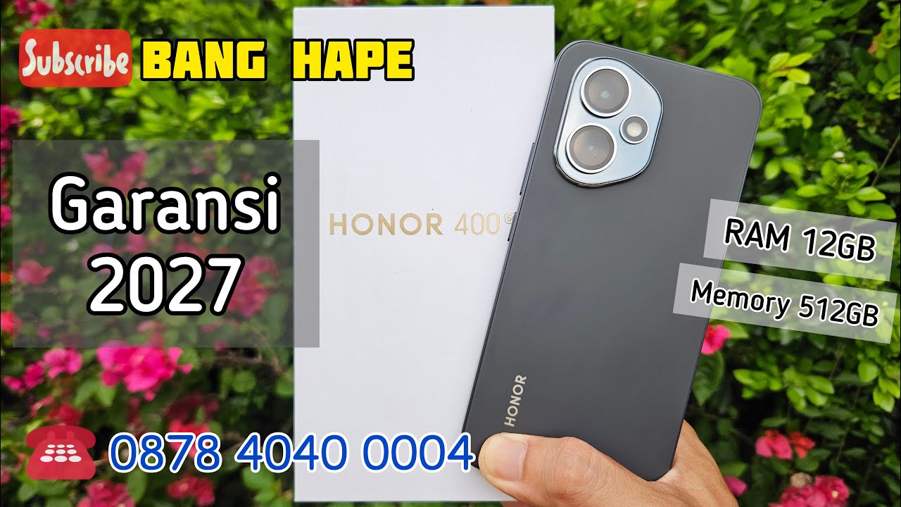 (Sold) Garansi 2027 - Review Honor 400 5G 512gb di Tahun 2025 Bang Hape COD Tokopedia Shopee