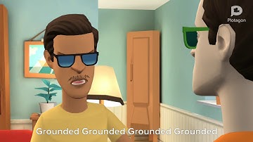 My Evil Clone gets grounded for nothing