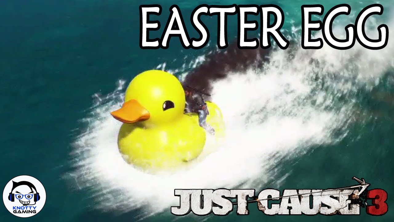 Just Cause 3: Rubber Duck Easter Egg