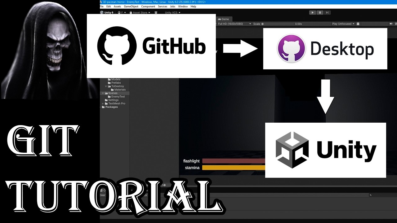 Как запустить Unity проект из GIT - YouTube