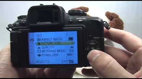 Panasonic G1/GH1 Getting Started: Part 1 - Setup