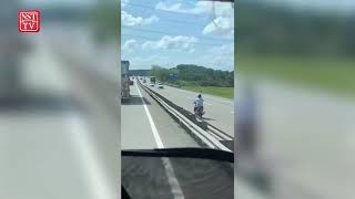 Warga emas nyanyuk melawan arus di Lebuhraya Utara Selatan screenshot 3